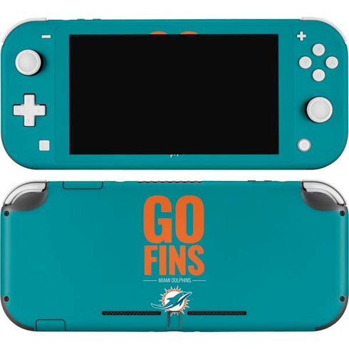 NFL Miami Dolphins Team Motto Nintendo Switch Lite Skin