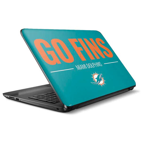 NFL Miami Dolphins Team Motto HP Notebook Skin
