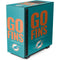 NFL Miami Dolphins Team Motto NZXT H510 Compact ATX Mid-Tower Case Skin