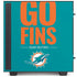 NFL Miami Dolphins Team Motto NZXT H510 Compact ATX Mid-Tower Case Skin