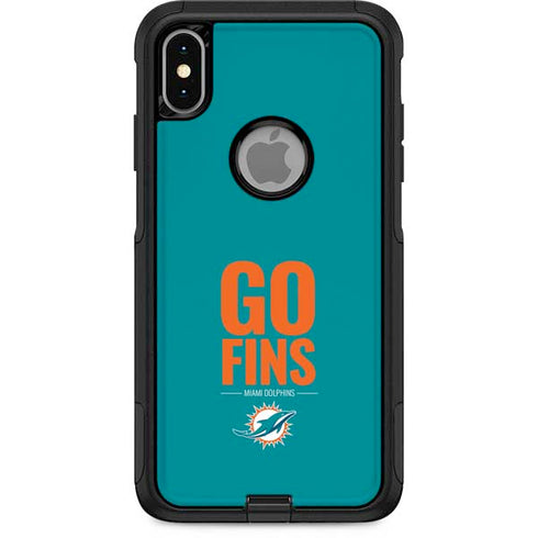NFL Miami Dolphins Team Motto Otterbox Commuter iPhone Skin