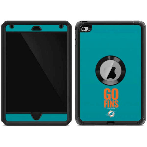 NFL Miami Dolphins Team Motto Otterbox Defender iPad Skin