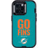 NFL Miami Dolphins Team Motto Otterbox Defender iPhone Skin