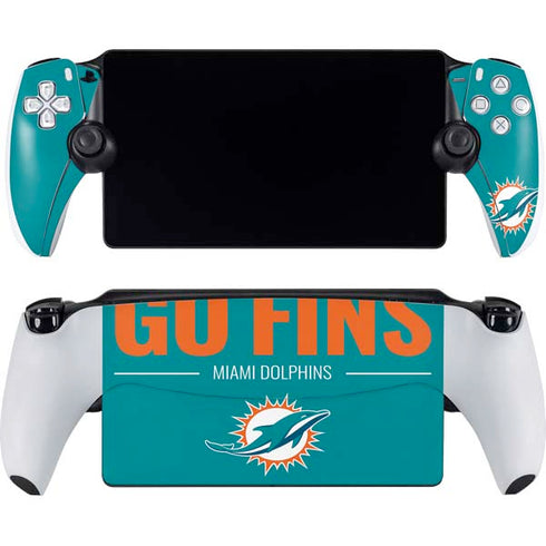 NFL Miami Dolphins Team Motto PlayStation Portal Remote Player Skin