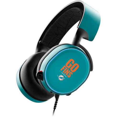 NFL Miami Dolphins Team Motto SteelSeries Arctis 3 Skin