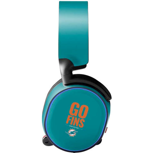 NFL Miami Dolphins Team Motto SteelSeries Arctis 5 Skin