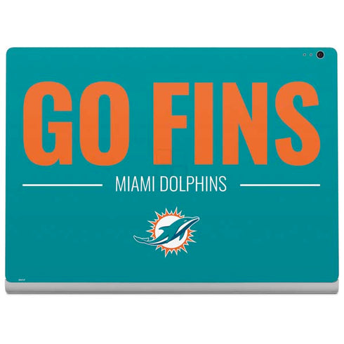 NFL Miami Dolphins Team Motto Surface Book 2 13.5in Skin
