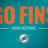 NFL Miami Dolphins Team Motto Surface Book 2 13.5in Skin