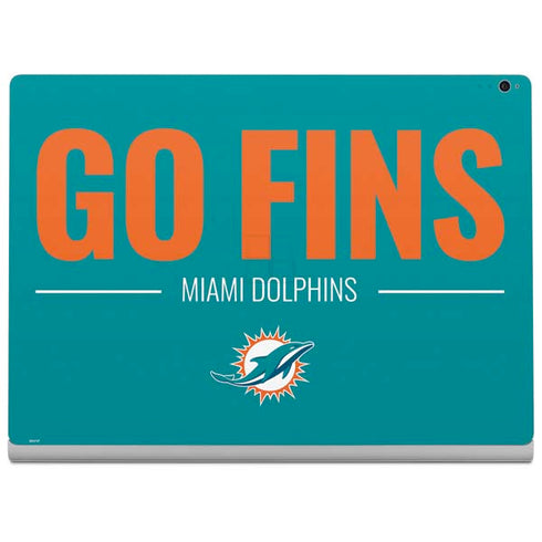 NFL Miami Dolphins Team Motto Surface Book 2 15in Skin
