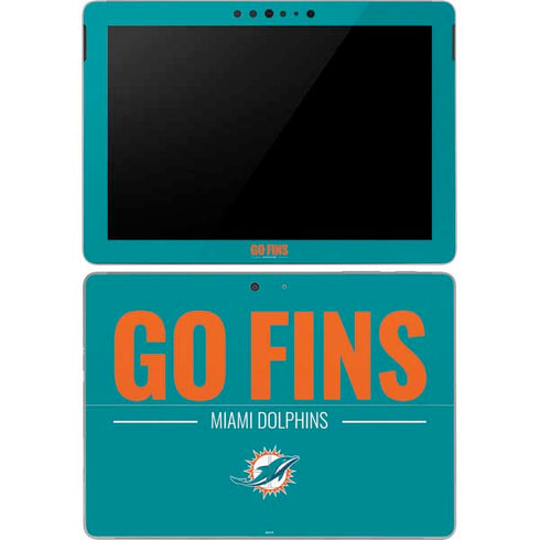 NFL Miami Dolphins Team Motto Surface Go Skin