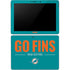 NFL Miami Dolphins Team Motto Surface Go Skin