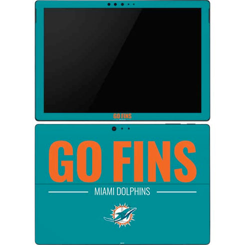 NFL Miami Dolphins Team Motto Surface Pro 6 Skin