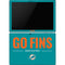 NFL Miami Dolphins Team Motto Surface Pro 6 Skin