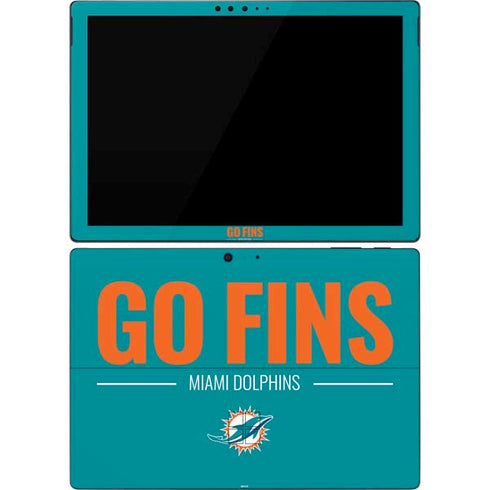 NFL Miami Dolphins Team Motto Surface Pro 7 Skin