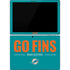 NFL Miami Dolphins Team Motto Surface Pro 7 Skin