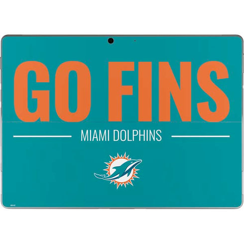 NFL Miami Dolphins Team Motto Surface Pro 8 Skin