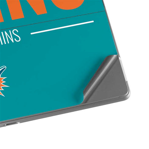 NFL Miami Dolphins Team Motto Surface Pro 8 Skin