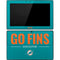 NFL Miami Dolphins Team Motto Surface Pro Tablet Skin