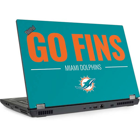 NFL Miami Dolphins Team Motto Lenovo ThinkPad Skin