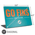 NFL Miami Dolphins Team Motto Universal Laptop 11in (8.8 x 6.2in) Skin