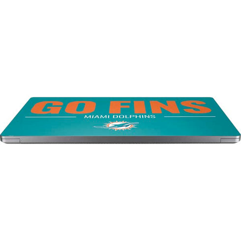 NFL Miami Dolphins Team Motto Universal Laptop 12in (9.8 x 6.8in) Skin