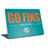 NFL Miami Dolphins Team Motto Universal Laptop 13in (10.6 x 7.6in) Skin