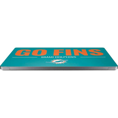 NFL Miami Dolphins Team Motto Universal Laptop 16.6in (13.4 x 9.7in) Skin