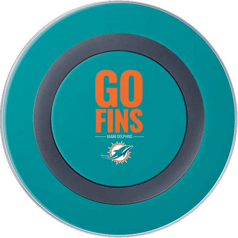 NFL Miami Dolphins Team Motto Wireless Charger Skin