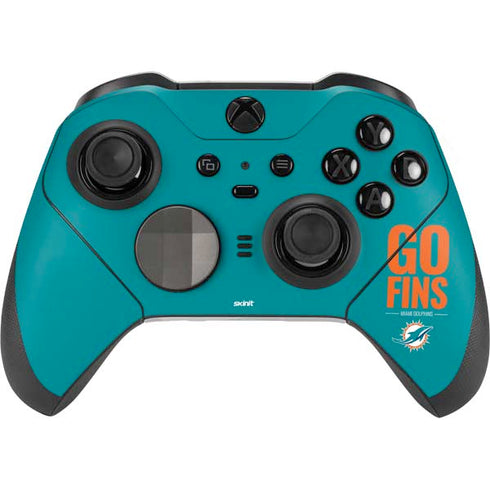 NFL Miami Dolphins Team Motto Xbox Elite Wireless Controller Series 2 Skin