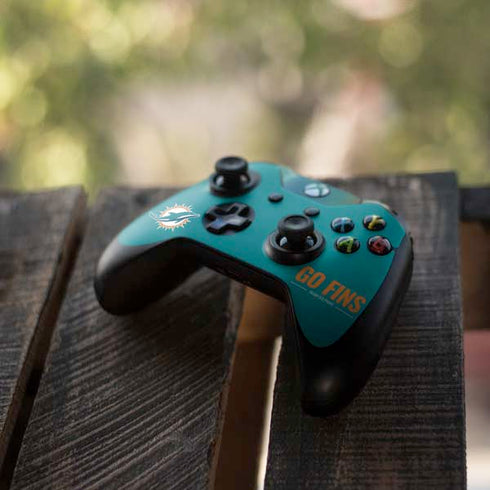 NFL Miami Dolphins Team Motto Xbox One Controller Skin