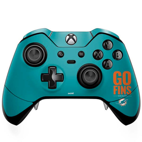 NFL Miami Dolphins Team Motto Xbox One Elite Controller Skin