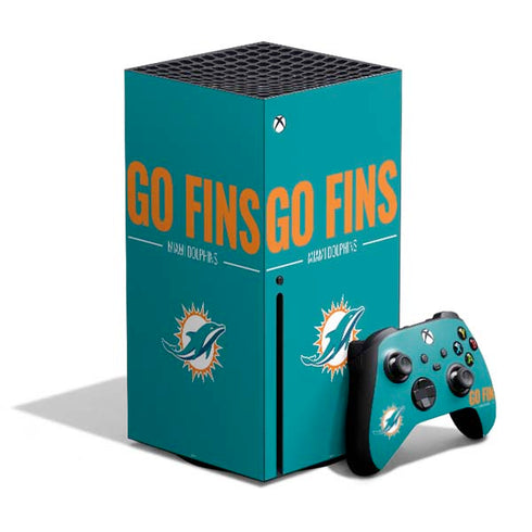 NFL Miami Dolphins Team Motto Xbox Series X Bundle Skin