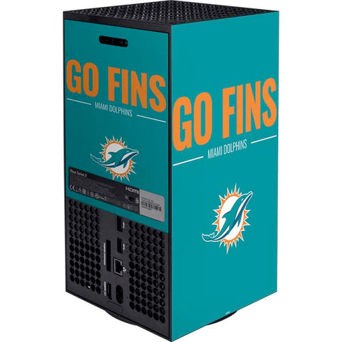 NFL Miami Dolphins Team Motto Xbox Series X Bundle Skin