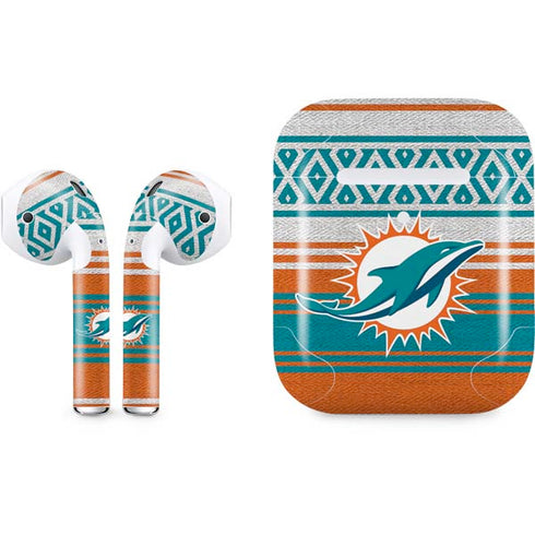 NFL Miami Dolphins Trailblazer Apple AirPods 2 Skin