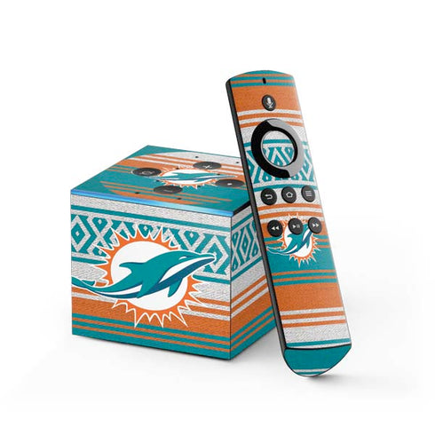 NFL Miami Dolphins Trailblazer Fire TV Cube Skin