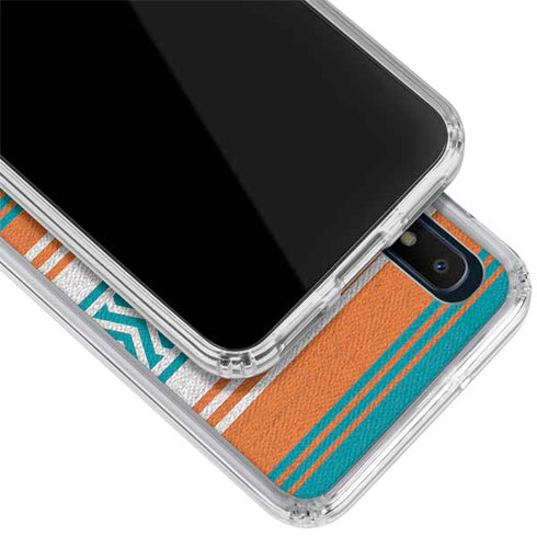 NFL Miami Dolphins Trailblazer Galaxy A10e Clear Case