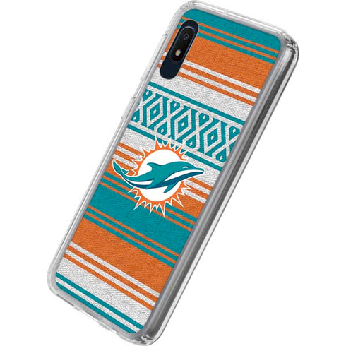 NFL Miami Dolphins Trailblazer Galaxy A10e Clear Case