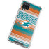 NFL Miami Dolphins Trailblazer Galaxy A12 Clear Case