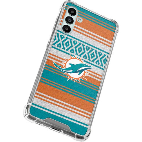 NFL Miami Dolphins Trailblazer Galaxy A13 5G Clear Case