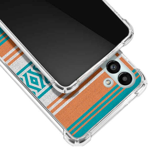 NFL Miami Dolphins Trailblazer Galaxy A13 5G Clear Case