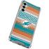 NFL Miami Dolphins Trailblazer Galaxy A14 5G Clear Case