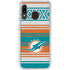 NFL Miami Dolphins Trailblazer Galaxy A20 Clear Case