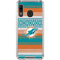 NFL Miami Dolphins Trailblazer Galaxy A30 Clear Case