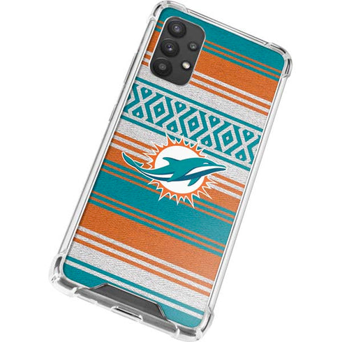 NFL Miami Dolphins Trailblazer Galaxy A32 5G Clear Case