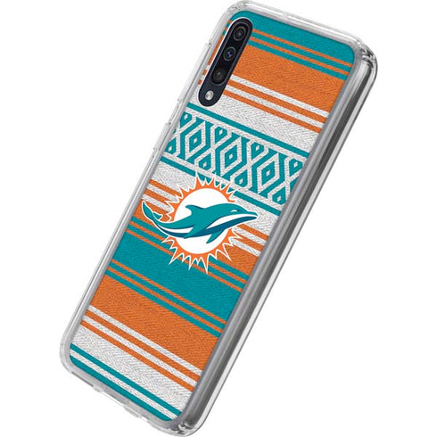 NFL Miami Dolphins Trailblazer Galaxy A50 Clear Case