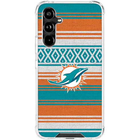 NFL Miami Dolphins Trailblazer Galaxy A54 5G Clear Case