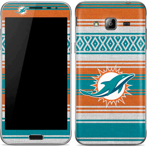 NFL Miami Dolphins Trailblazer Galaxy J3 Skin