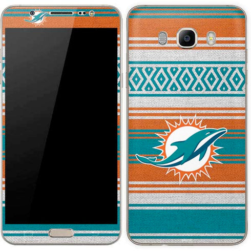 NFL Miami Dolphins Trailblazer Galaxy J7 Skin