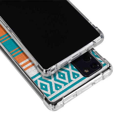 NFL Miami Dolphins Trailblazer Galaxy Note20 5G Clear Case