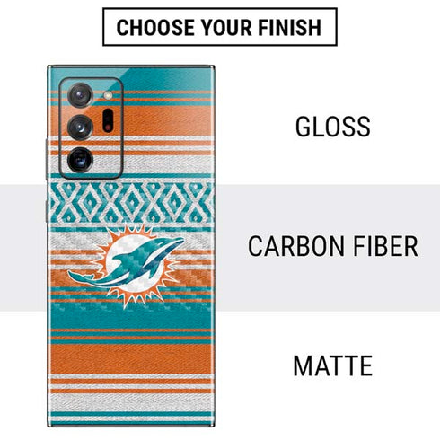 NFL Miami Dolphins Trailblazer Galaxy Note20 Ultra 5G Skin